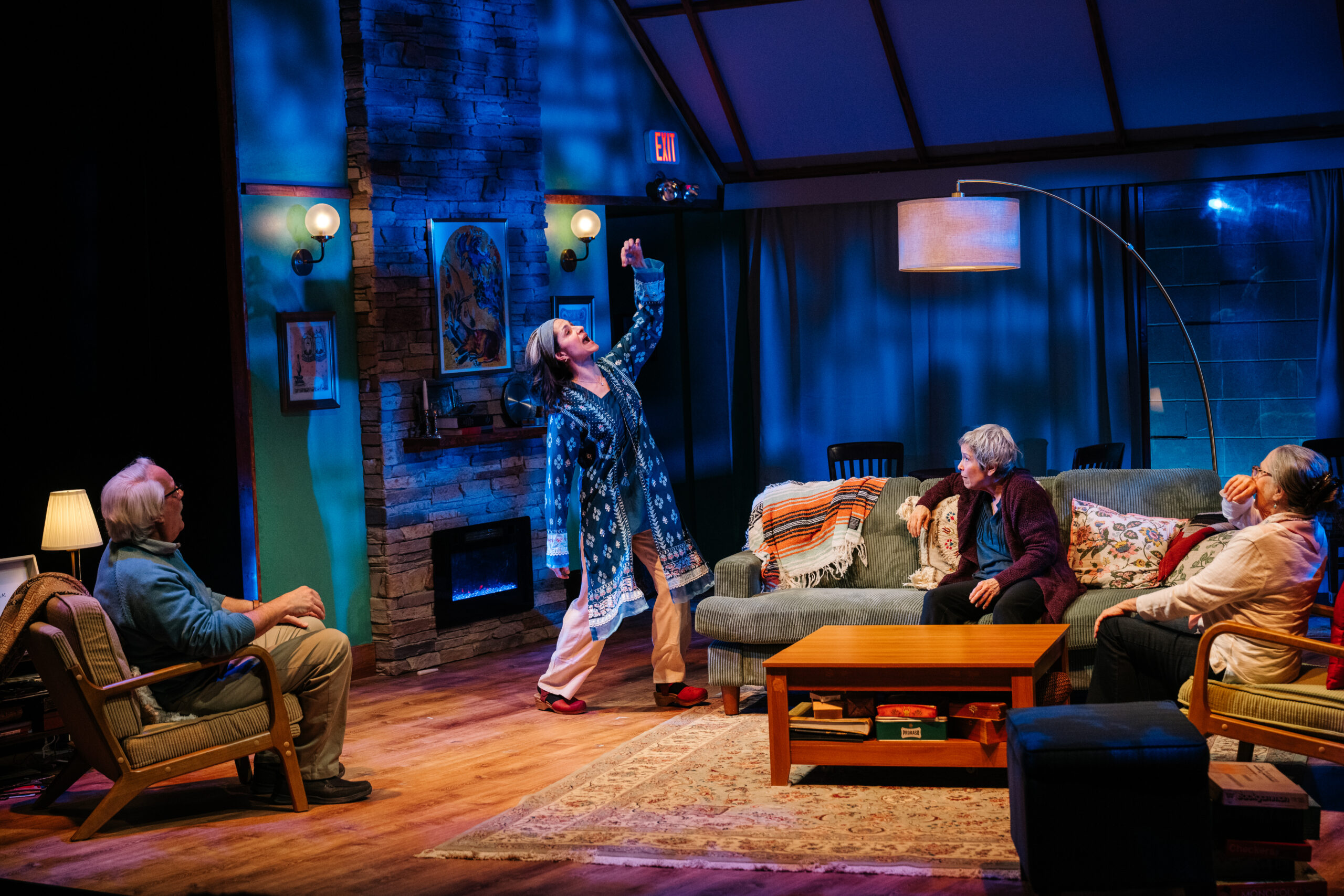 Michael Russotto,  Claudia J. Arenas, Naomi Jacobson, Brigid Cleary | PHOTO CREDIT: Cameron Whitman
